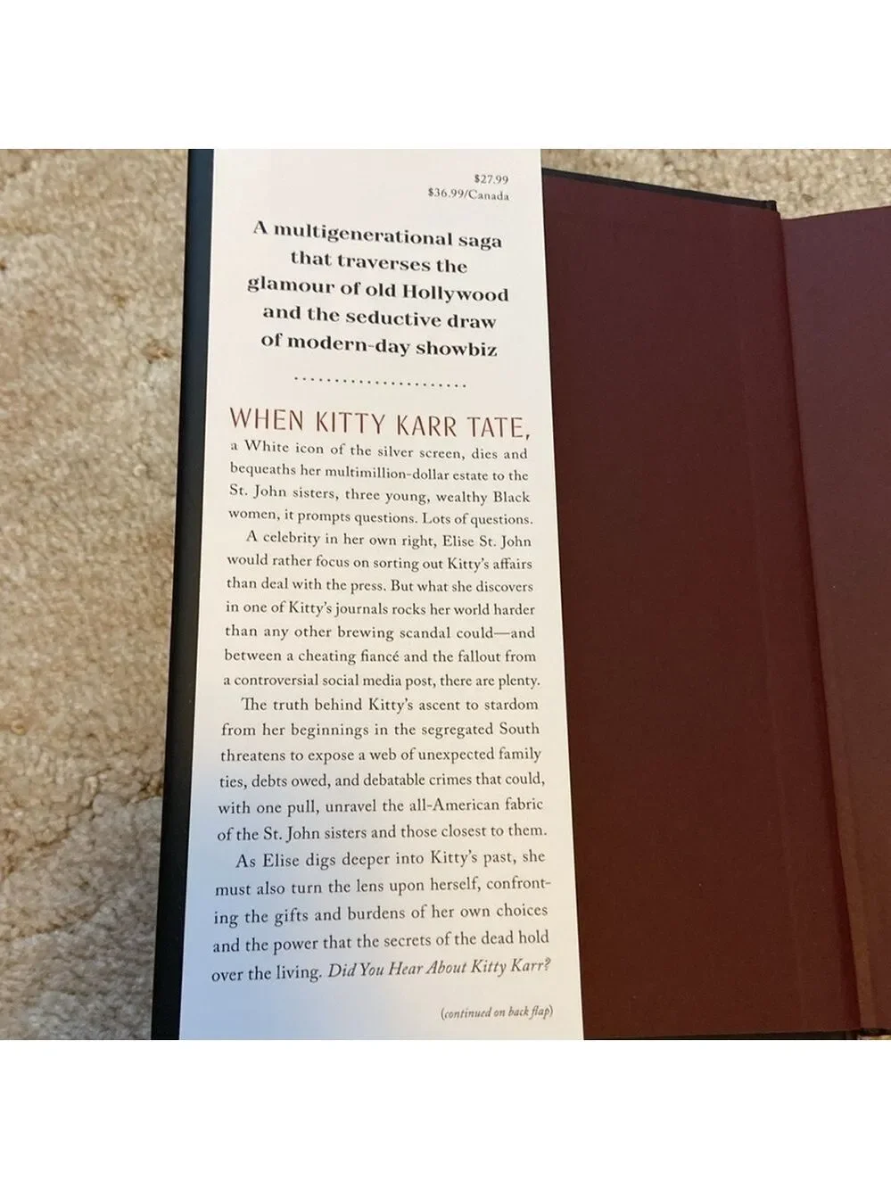 Did You Hear About Kitty Karr? Novel By Crystal Smith Paul Hardback